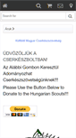 Mobile Screenshot of cserkeszbolt.org